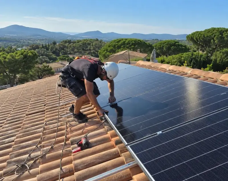 Installateur panneaux solaires Pougny — pose photovoltaïque sur toiture